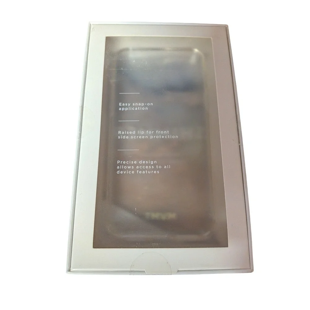 MVMT Shimmer iPhone 11 Pro Protective‎ Snap-On Case Clear Glitter Sparkle New